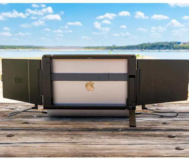 Alt view image 7 of 12 - Xebec Tri-Screen 2 10.1" IPS 60Hz LCD Monitor XTS2