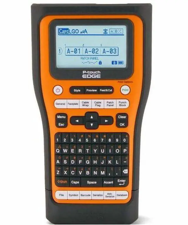 Alt view image 3 of 9 - Brother PT-E560BTVP Electronic Label Maker
