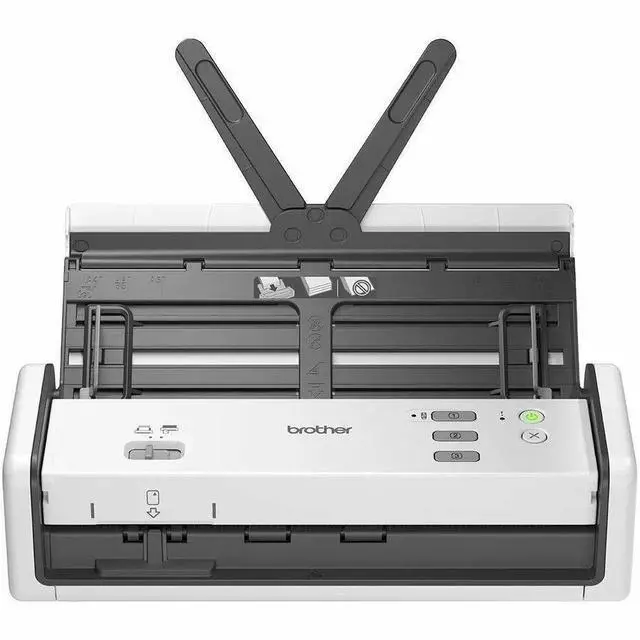 Alt view image 13 of 18 - Brother ADS-1300 Compact Desktop Document Scanner White/Black (ADS1300)