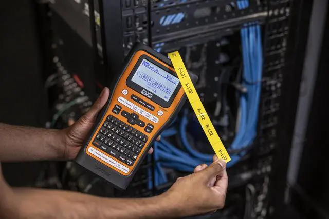 Alt view image 8 of 9 - Brother PT-E560BTVP Electronic Label Maker