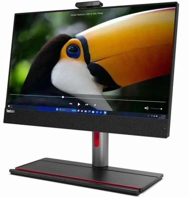Alt view image 15 of 15 - Lenovo ThinkCentre M90a Gen 5 12SH001MUS All-in-One Computer - Intel Core i5 14th Gen i5-14500 - 16 GB - 256 GB SSD - 23.8" Full HD - Desktop - Black - Intel Q670 Chip - 1920 x 1080 - Windows 11