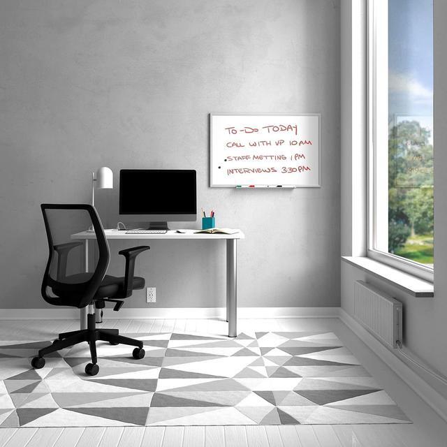 Alt view image 3 of 7 - Magnetic Steel Dry Erase Board 24" x 36" TR61169