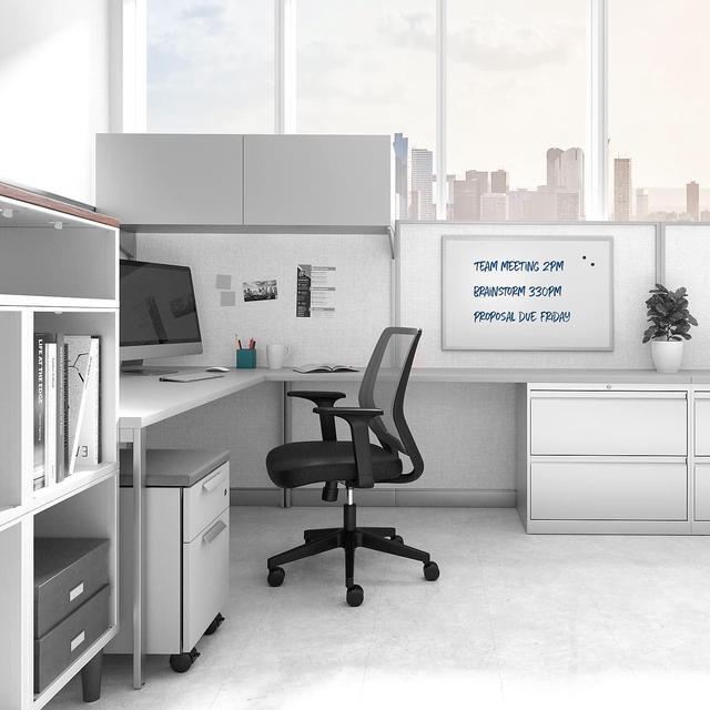 Alt view image 2 of 7 - Magnetic Steel Dry Erase Board 24" x 36" TR61169