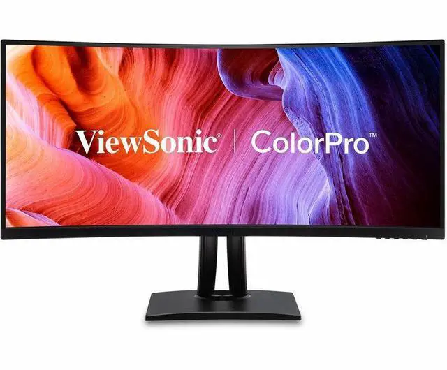 Alt view image 9 of 20 - ViewSonic 34" VA UWQHD Monitor Curved VP3456a