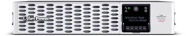 Alt view image 2 of 14 - CyberPower PRL1500RT2UC Smart App Sinewave UPS System, 1500VA/1500W, 8 Outlets, 2U Rack/Tower, AVR, Lithium