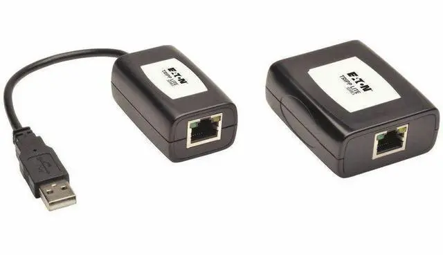 Main image of Tripp Lite 1-Port Plug-and-Play USB 2.0 over Cat5/Cat6 Extender Kit