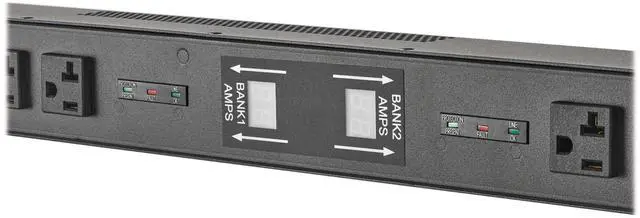 Alt view image 11 of 12 - Tripp Lite Pdu Metered W Isobar Surge Protection 30a 24 5-15/20r L5-30p 0u PDU Metered with ISOBAR Surge Protection