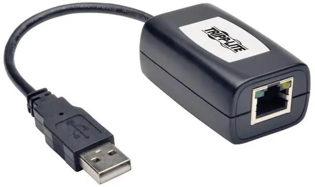 Alt view image 4 of 6 - Tripp Lite 1-Port Plug-and-Play USB 2.0 over Cat5/Cat6 Extender Kit