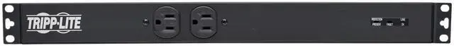 Alt view image 14 of 17 - Tripp Lite PDU Basic ISOBAR Surge Protection 14 Outlets L5-20P 1U PDUH20ISO