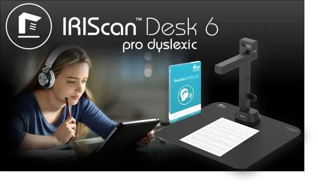 Alt view image 10 of 15 - Iriscan Desk 6 Pro Dyslexic Scanner/readiris Dyslexic App