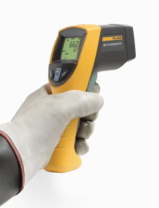 Alt view image 10 of 14 - Fluke 561 HVAC/R Infrared and Contact Thermometer