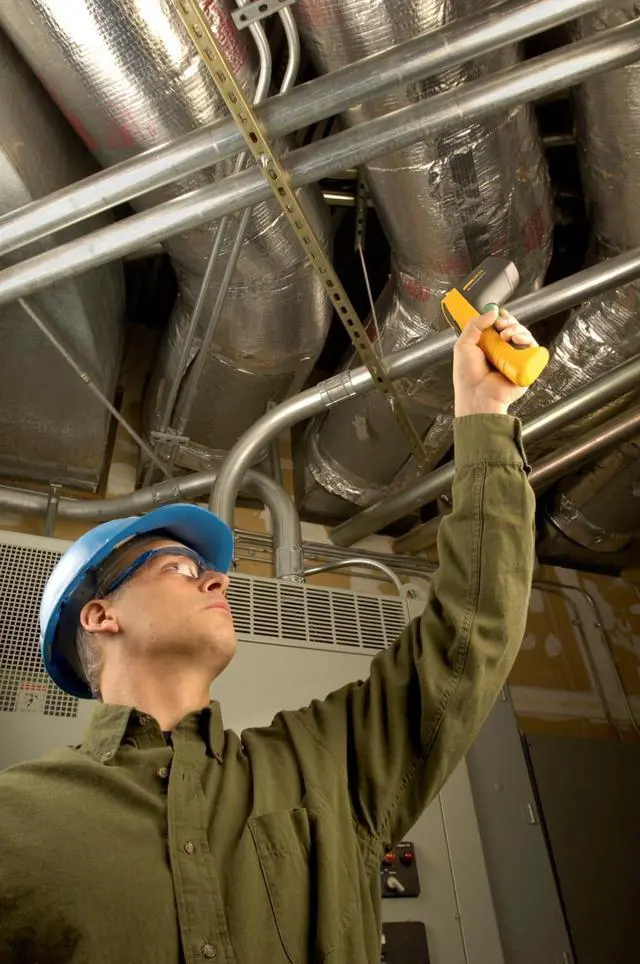 Alt view image 14 of 14 - Fluke 561 HVAC/R Infrared and Contact Thermometer