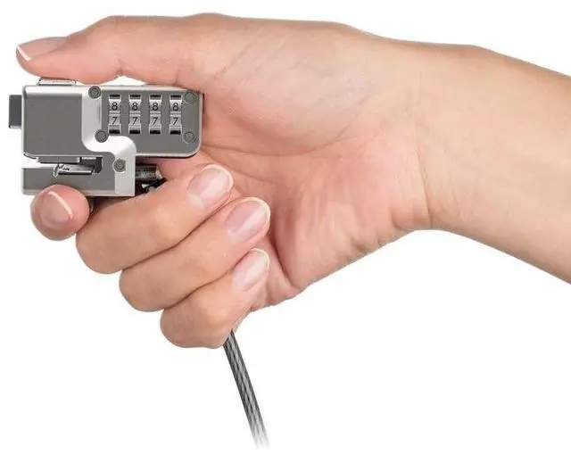 Alt view image 4 of 9 - Kensington Combination Lock for Surface Pro and Surface Go