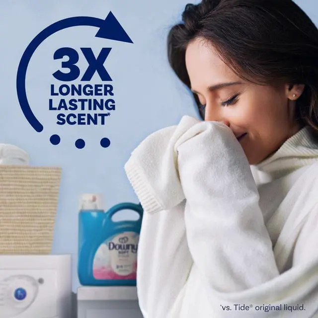 Alt view image 5 of 8 - Liquid Fabric Softener April Fresh 140 oz Bottle 4/Carton 10051