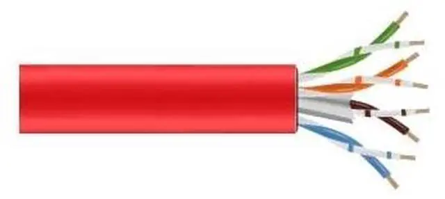 Alt view image 8 of 9 - Black Box CAT6A Bulk Cable Stranded UTP 650 MHz CM PVC PoE 1000 ft