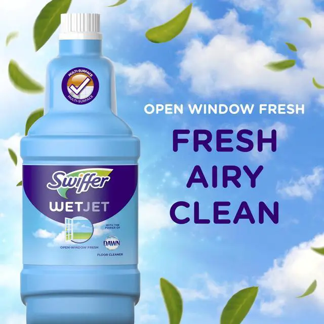 Alt view image 6 of 7 - Swiffer WetJet Mopping Kit 10 Mopping Pads 6 Heavy Duty & 4 Original (49886) PGC49886