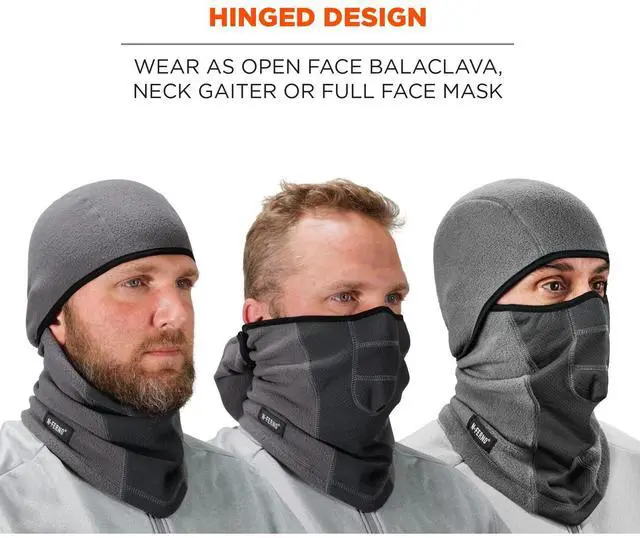 Alt view image 7 of 11 - 6823 Wind-proof Hinged Balaclava