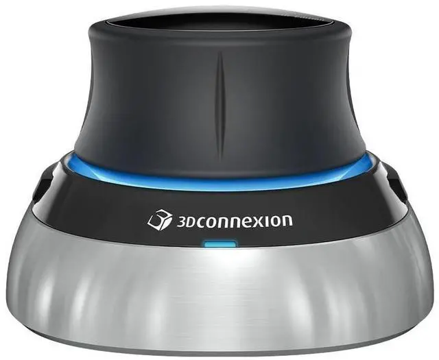 Alt view image 9 of 12 - 3Dconnexion SpaceMouse Wireless Bluetooth Edition - Wireless - Bluetooth - 2.40 GHz - Rechargeable - USB Type C - 2 Programmable Button(s) - 1 Month Battery Run Time