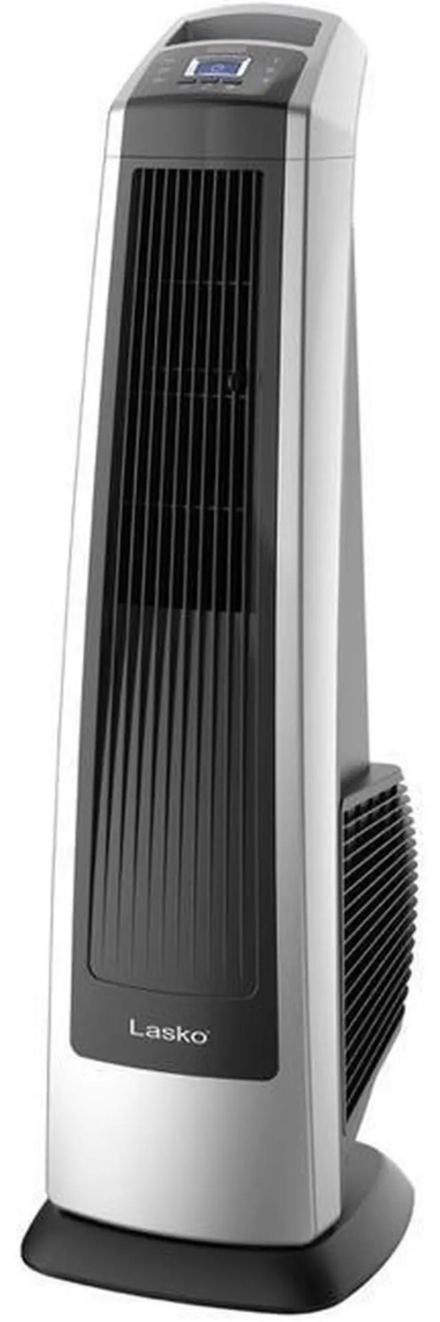 Alt view image 5 of 11 - Lasko U35115 Electric Oscillating High Velocity Stand-Up Tower Fan with Timer and Remote Control for Indoor, Bedroom and Home Office Use, Silver