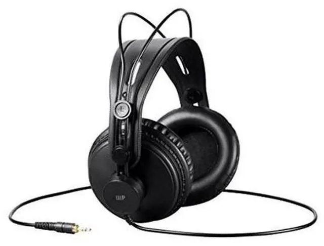 Alt view image 18 of 20 - Monoprice Modern Retro Over Ear Headphones With Ultra-Comfortable Ear pads Perfect For Mobile Devices, Hifi, And Audio/Video Production