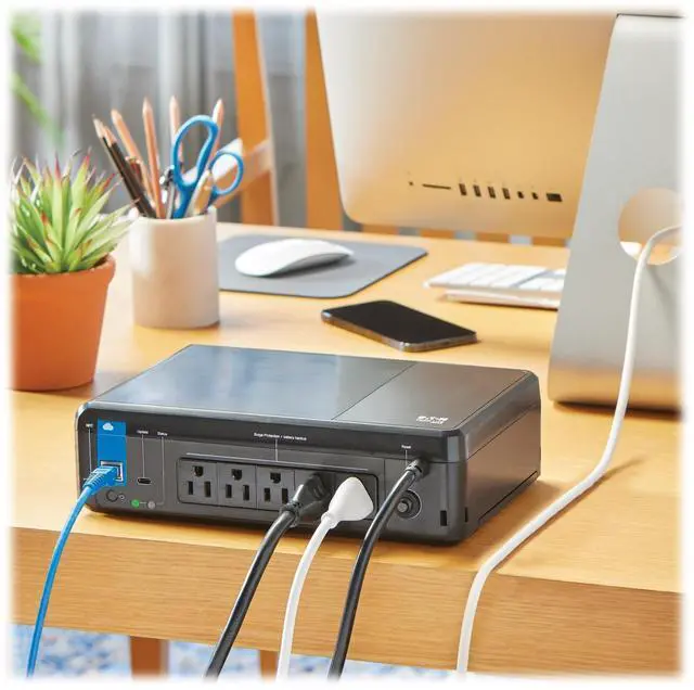 Alt view image 7 of 7 - Tripp Lite 850VA 450W 120V Standby Cloud-Connected UPS with Remote Monitoring