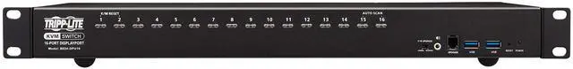 Alt view image 17 of 20 - Tripp Lite Hdmi/Usb Kvm Switch 16Port Audio/Video Usb Peripheral Sharing 1U