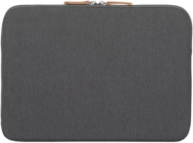 Alt view image 9 of 10 - Targus Strata III TBS93004GL Carrying Case (Sleeve) for 14" Notebook - Gray, Brown