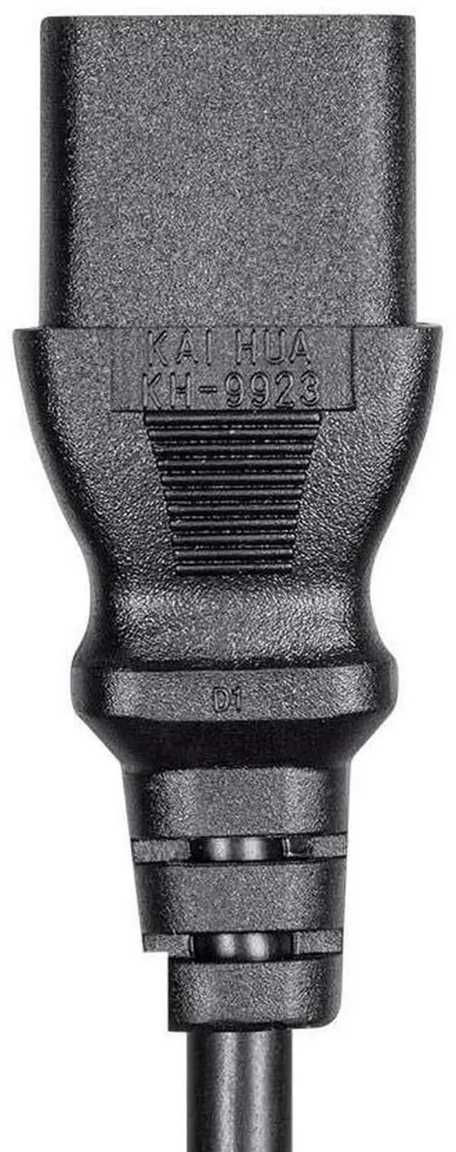 Alt view image 12 of 12 - Monoprice 5ft 16AWG Power Extension Cord Cable with 3 Conductor PC/Mon  13A (IEC 60320 C14 to IEC 60320 C13)