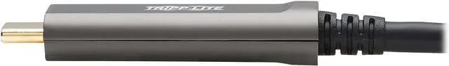 Alt view image 11 of 11 - Tripp Lite USB-C AOC Cable (M/M) - USB 3.2 Gen 2 (10 Gbps) Plenum-Rated Fiber Active Optical Cable - Data Only, Black, 15 m - 49.21 ft USB-C Data Transfer Cable for Server, Hard Drive, Desktop Compute