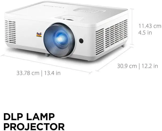 Alt view image 16 of 20 - ViewSonic PA503HD - 4000 Lumens 1080p High Brightness Projector with 1.1x Optical Zoom, 40 degree Vertical Keystone