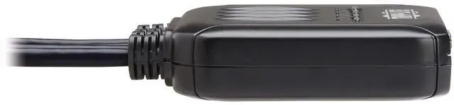Alt view image 14 of 15 - Tripp Lite 4-Port KVM Switch with Built-in VGA Cables Audio & USB for Keyboard Mouse, Desktop PC, 4 Computers 1 Monitor, Plug and Play - Windows, macOS, Linux Compatible - 3-Year Warranty (B032-VUA4)
