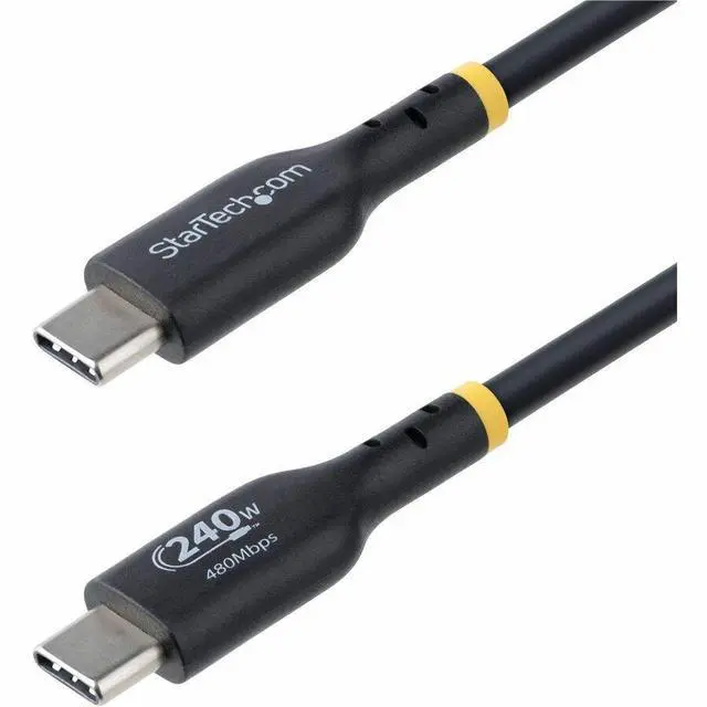 Main image of StarTech 13ft USB-C Charging Cable. TPE Jacket, M/M USB2EPR13F