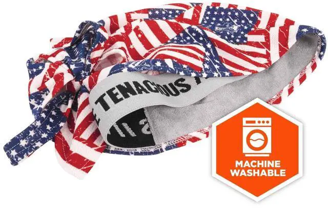 Alt view image 16 of 17 - Ergodyne Chill-Its Stars & Stripes Dew Rag 12477