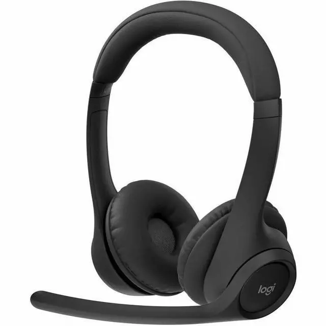 Alt view image 10 of 10 - Logitech Zone 305 Business Wireless Headset With Microphone for Microsoft Teams - Black