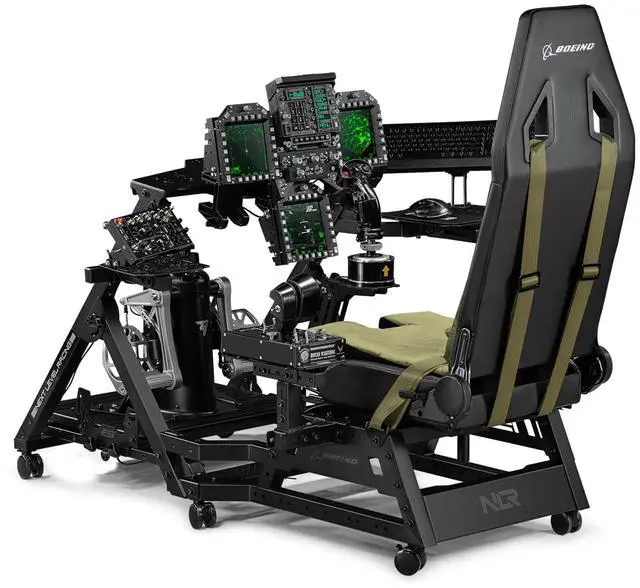 Alt view image 4 of 5 - Next Level Racing Flight Seat Pro Boeing Military Edition NLR-S039
