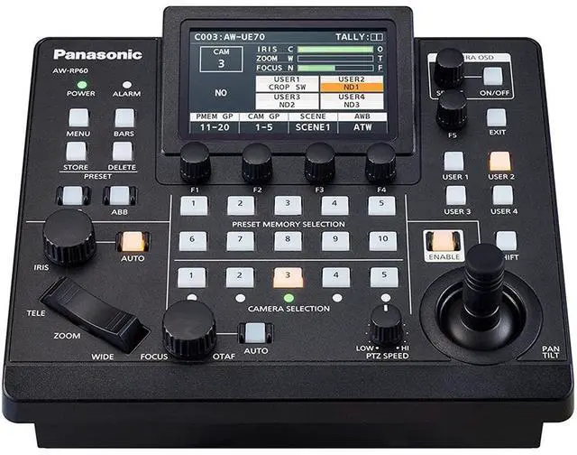 Alt view image 14 of 16 - Panasonic AW-RP60GJ Remote Camera Controller #AW-RP60GJ5