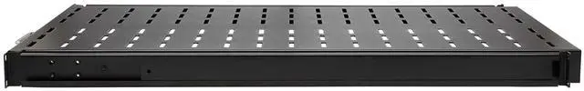 Alt view image 16 of 16 - Tripp Lite SRSHELF4PSLVENT Sliding Steel Rack Shelf Vented 1U 28.3in Deep 50lbs Capacity
