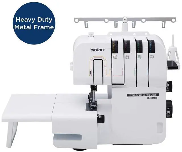 Alt view image 11 of 16 - Brother ST4031HD Strong & Tough3/4 Thread Serger with Differential Feed