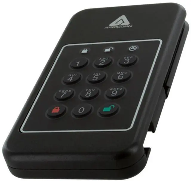 Alt view image 3 of 7 - Apricorn Aegis NVX - SSD - 500 GB - USB 3.2 Gen 2 - TAA Compliant