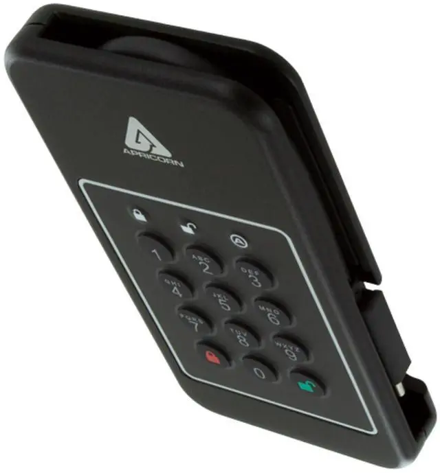 Alt view image 5 of 7 - Apricorn Aegis NVX - SSD - 500 GB - USB 3.2 Gen 2 - TAA Compliant