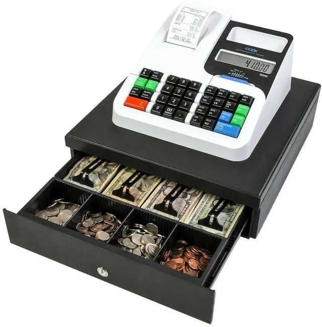 Alt view image 5 of 8 - Royal 410DX Cash Register System