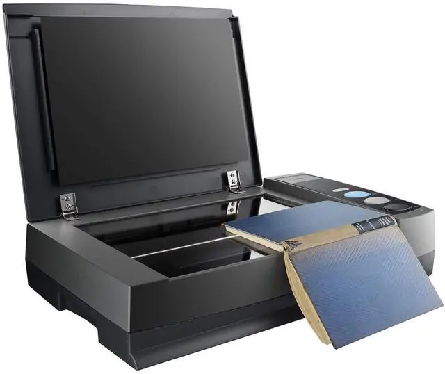 Alt view image 10 of 10 - Opticfilm 3800l Book Scanner 1200 Dpi 8.5x11.69 A4 Scanner
