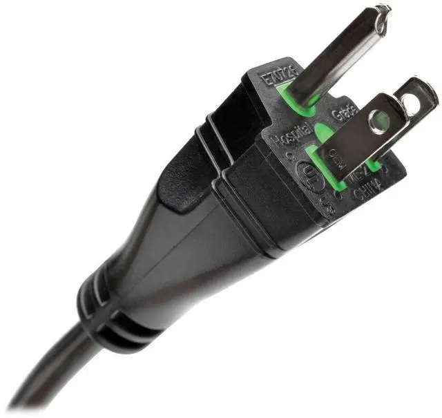 Alt view image 17 of 18 - Tripp Lite Model P006-025-HG15 25 ft. Hospital-Grade Computer Power Cord, 15A, 14 AWG (NEMA 5-15P to IEC-320-C13)