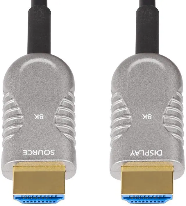 Alt view image 11 of 14 - Startech 30ft HDMI 2.1 Hybrid Active Optical Cable, CMP, Plenum Rated