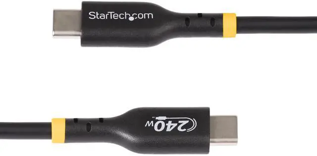 Alt view image 3 of 5 - StarTech.com 13ft USB C Charging Cable, USB-IF Certified USB-C Cable 240W - USB-C cable - 24 pin USB-C to 24 pin USB-C - 13 ft - USB2EPR13FW