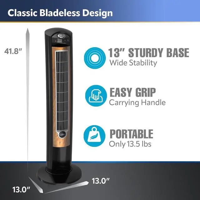 Alt view image 20 of 20 - LASKO PRODUCTS T42950 42 Wind Curve Tower Fan