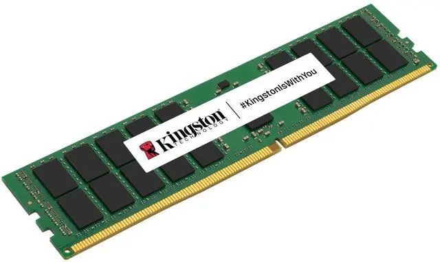 Alt view image 13 of 17 - Kingston  KSM56E46BD8KM-32HA Server Premier 32GB DDR5 SDRAM Memory Module - For Server - 32 GB - DDR5-5600/PC5-44800 DDR5 SDRAM - 5600 MHz - CL46 - 1.10 V - On-die ECC -Unbuffered- 288-pin- DIMM