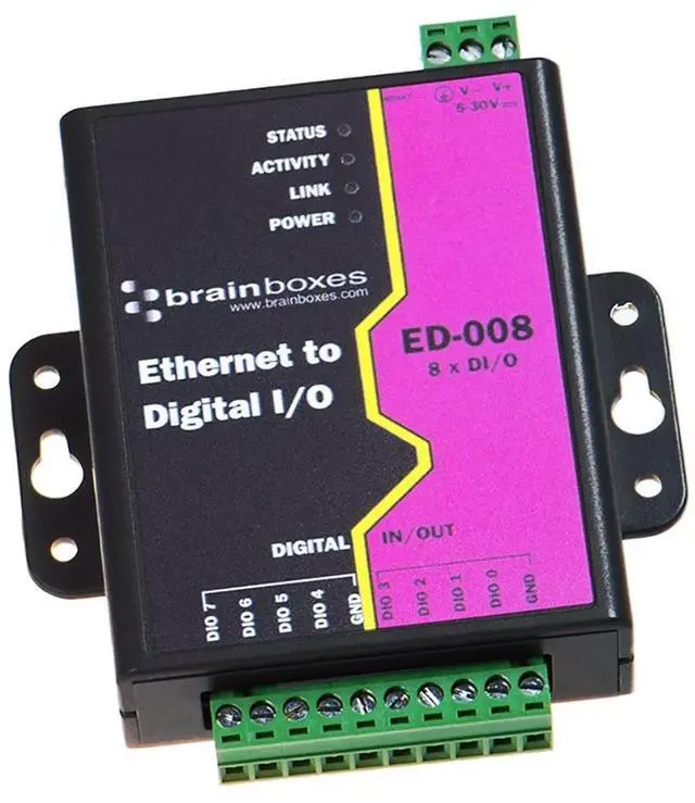 Alt view image 13 of 13 - ETHERNET TO 8 DIGITAL IO PORTS