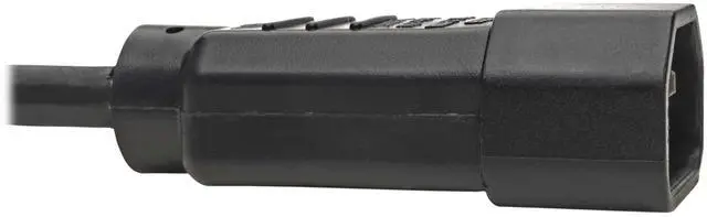 Alt view image 6 of 6 - Tripp Lite series NEMA 5-15R to C14 Computer AC Power Cable - 13A, 125V, 16 AWG, 1 ft. (0.31 m), Black