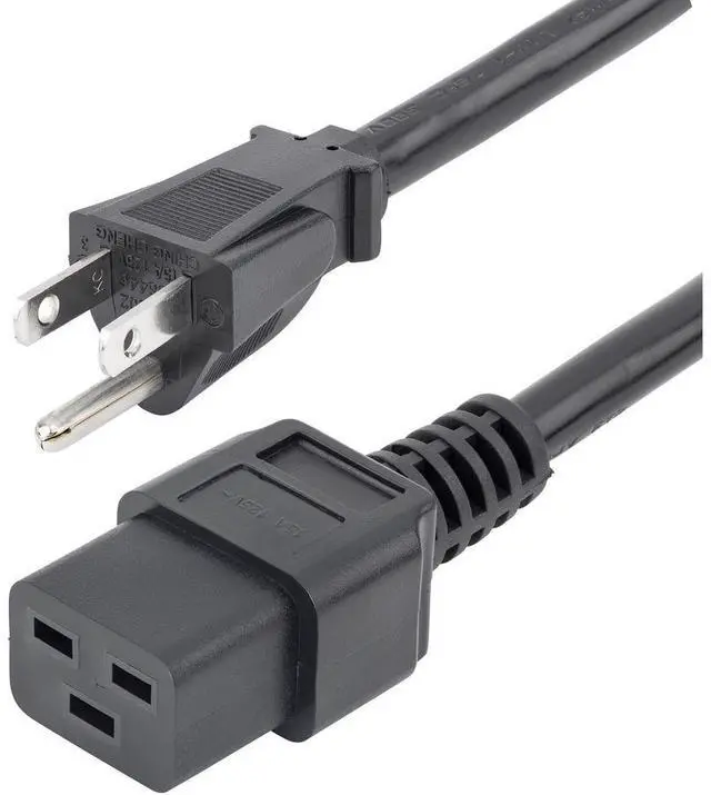 Main image of StarTech.com PXT515C19143 3 ft. Computer power cord - NEMA 5-15P to C19, 14 AWG